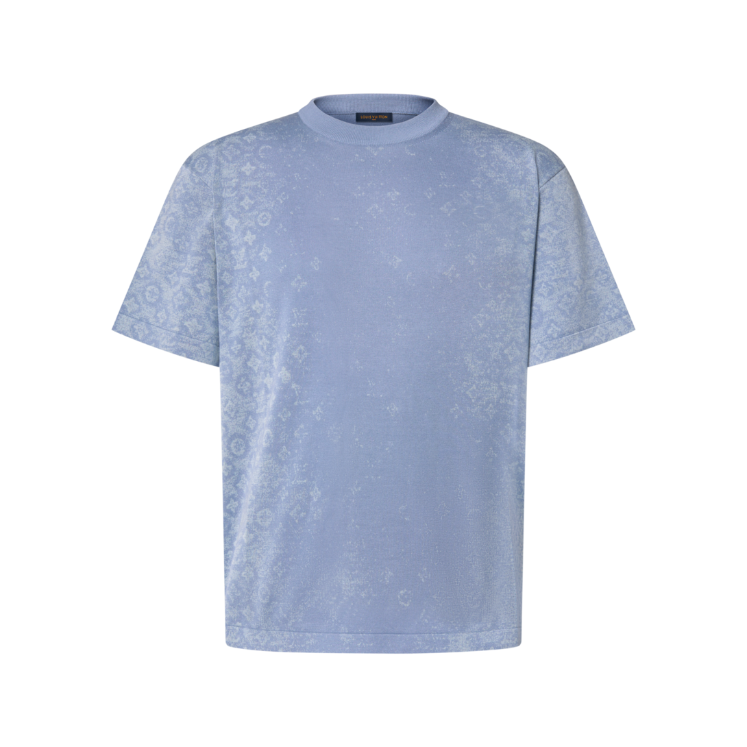 Monogram Printed Short-Sleeved Crewneck - Ready-to-Wear | LOUIS